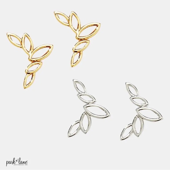 Park Lane Jewelry - Park Lane CREPE PIERCED EARRINGS GOLD ONLY NIB